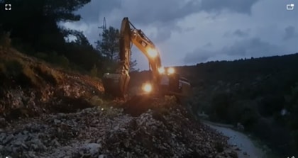 "Jedan Brač" - Napreduju radovi na izgradnji ceste Pučišća - Povlja