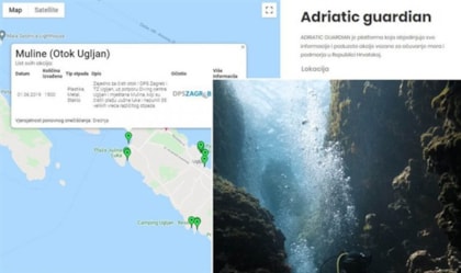 Adriatic Guardian - Nova platforma za prikupljanje dragocjenih podataka o onečišćenju podmorja