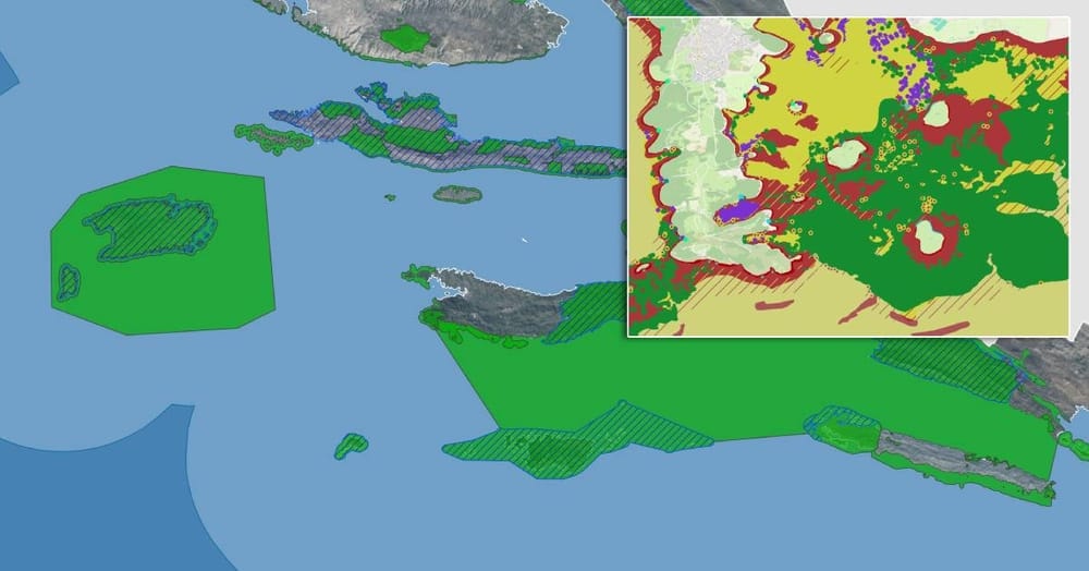 Tijekom mapiranja 51 posto Jadrana, pokraj Lastova, Mljeta i Visa pronađene nepoznate saćaste strukture